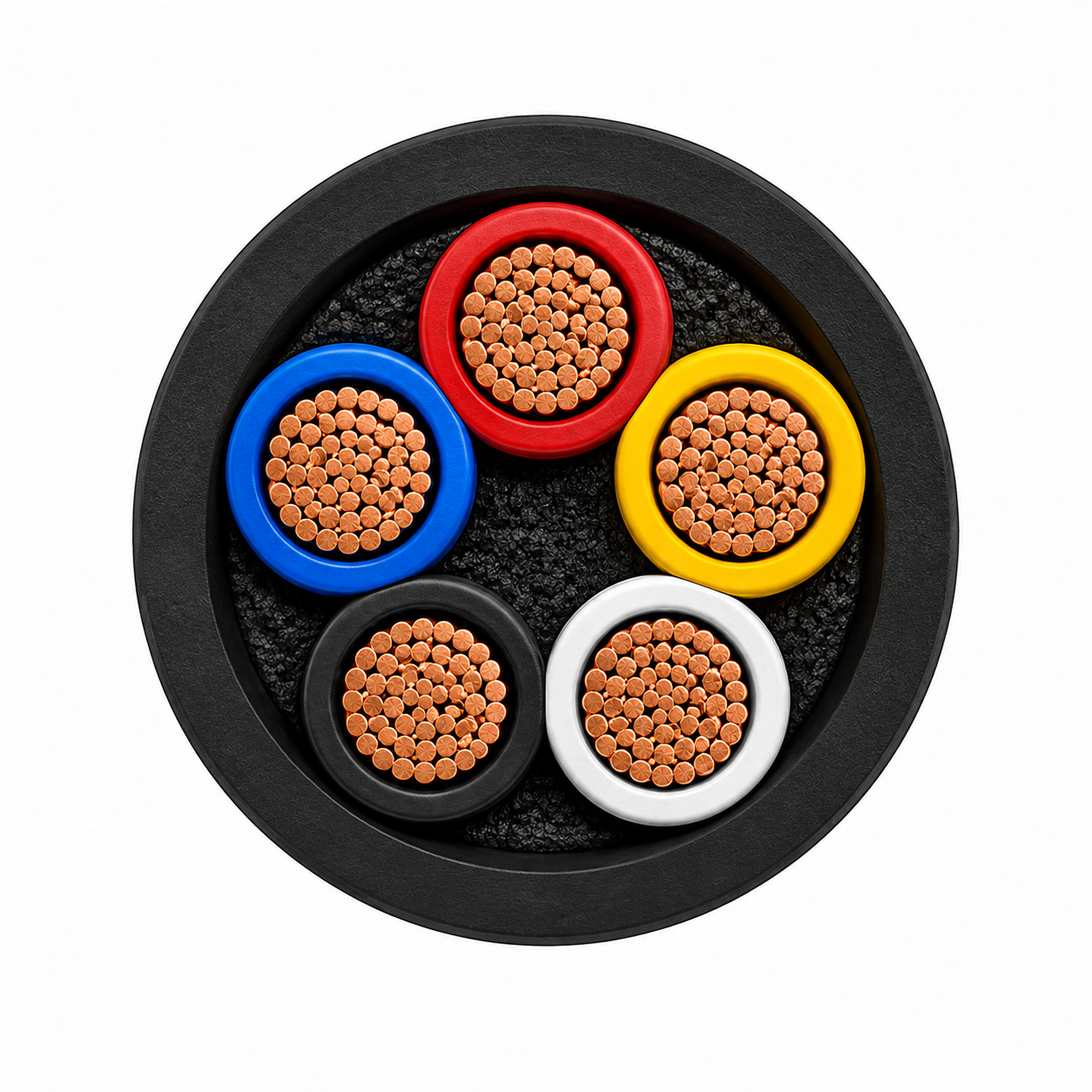 Multi Core Flexible Cable